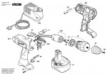 Bosch 3 603 J53 400 Psr 14,4 V Cordless Screw Driver 14.4 V / Eu Spare Parts